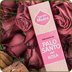 Palo Santo + Rose : Encens 100% Naturel Sagrada Madre